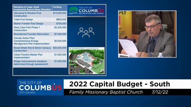 2022 Capital Improvement Budget Hearing: Family Missionary Baptist Church 7/12/22 смотреть онлайн