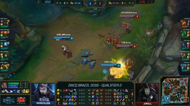 LYN vs ANX - Игра 2 смотреть онлайн