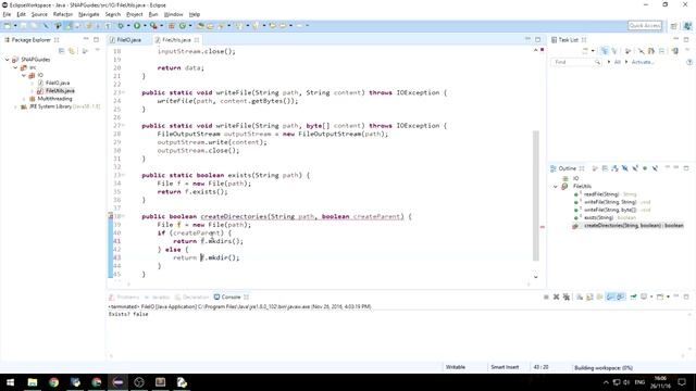 מדריך Java - פרק 34 - File Object смотреть онлайн