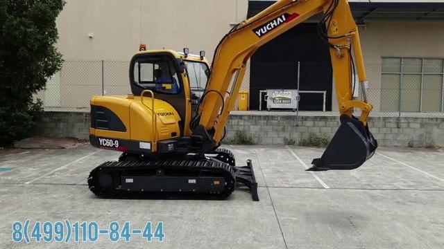 Экскаватор Yuchai YC60-9 смотреть онлайн
