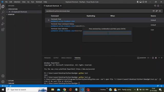Clear Terminal Messages in Visual Studio Code смотреть онлайн