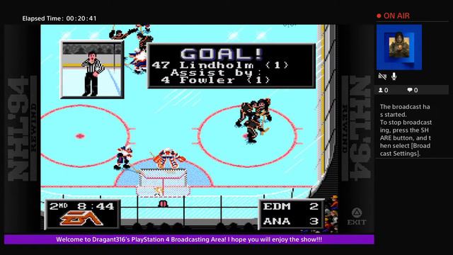 NHL '94 Rewind First Broadcast with Dragant316 смотреть онлайн