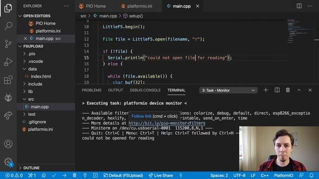 Upload Files to ESP8266 - Day 21 of #100DaysOfCode in IoT смотреть онлайн