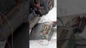 Установка турбины на простой ЯМЗ-238.  часть.1