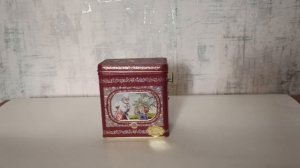Музыкальная шкатулка от чая Hilltop