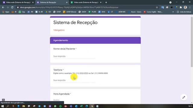 Criando um Mini-Sistema de Recepção com Google Forms & Excel смотреть онлайн