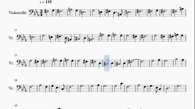 Cello Sheet Music: How to play Once Upon A December by Deana Carter смотреть онлайн