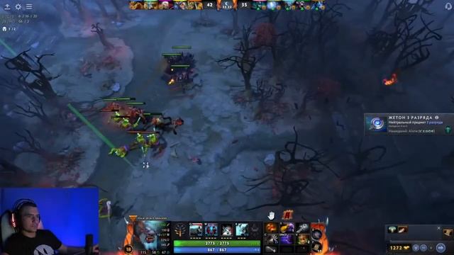 Попал на ИНТ ЧТОЛИ?! Spirit Breaker 7.34 | DeadArhip смотреть онлайн