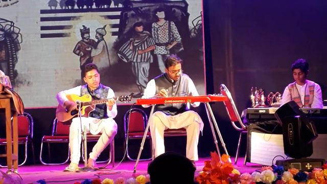 satyajit ray mishup song by satyaki with his music team(school annual function) смотреть онлайн