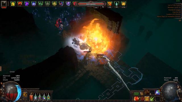 [3.20] Ascendant Spark Aura Stacker - Shaper guardians + maven crucible build showcase смотреть онлайн