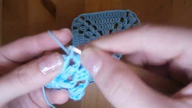 Как связать красивый  бабушкин квадрат