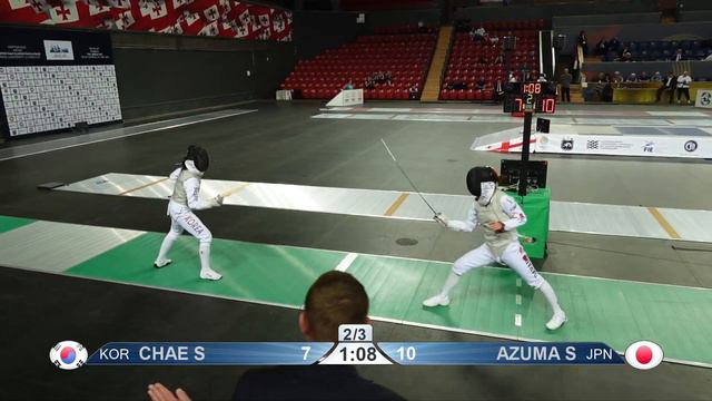 2023 127 T64 17 F F Individual Tbilisi GEO WC GREEN AZUMA JPN vs CHAE KOR смотреть онлайн