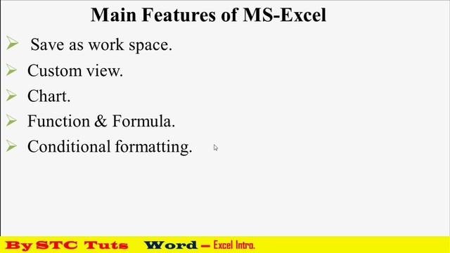 Introduction to MS Excel (Work Book / Work Sheet / Cell Address / Formula / Features) - हिंदी में смотреть онлайн