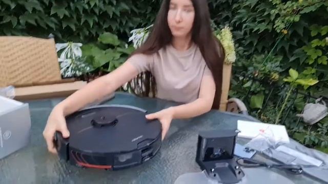 Roborock s7 maxV. Кошка поймала мышь в прямом эфире!!! смотреть онлайн