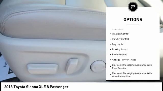 2018 Toyota Sienna XLE 8 Passenger Used 36277A смотреть онлайн