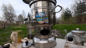 Дровяной самовар на 3.5 литра