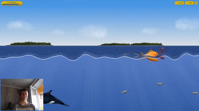 Маленькая кровожадная рыбка. Поедает всё! (Tasty Blue) - #1 смотреть онлайн