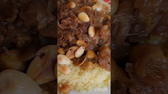 кус-кус с курицей, нутом, луком и изюмом! смотреть онлайн