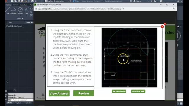 PracticeLineArcsCircles смотреть онлайн