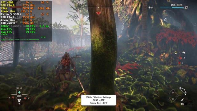 Nvidia RTX 4060 Horizon Forbidden West | 1080p | 1440p Gameplay Benchmarks смотреть онлайн
