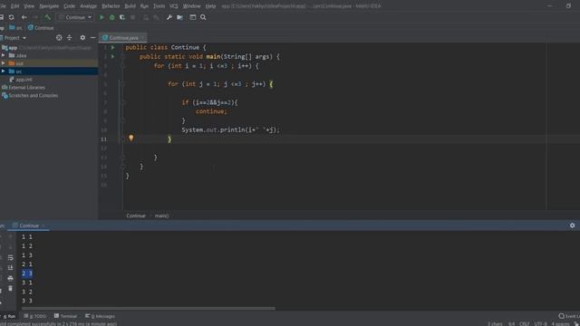 #10 dars | Continue operatori (continue statement) | Java dasturlash tili смотреть онлайн