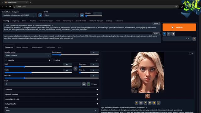ЭКСКЛЮЗИВ!! КРАСИВЫЕ ЛИЦА в STABLE DIFFUSION