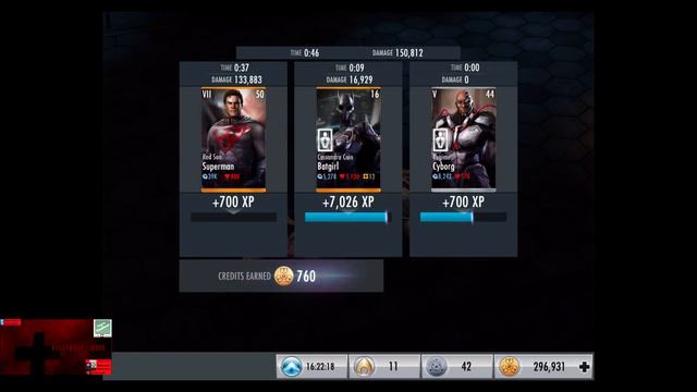 Injustice Gods Among Us iOS Aquaman Challenge Battle 4 Nightmare смотреть онлайн