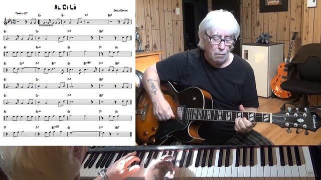 Al Di Là - Jazz guitar & piano cover ( Carlo Donida ) смотреть онлайн