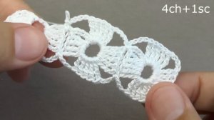 ФАВОРИТ УЗОРОВ без отрыва нити! Очень ЛЕГКОЕ ВЯЗАНИЕ КРЮЧКОМ ))  EASY Pattern Crochet for beginners