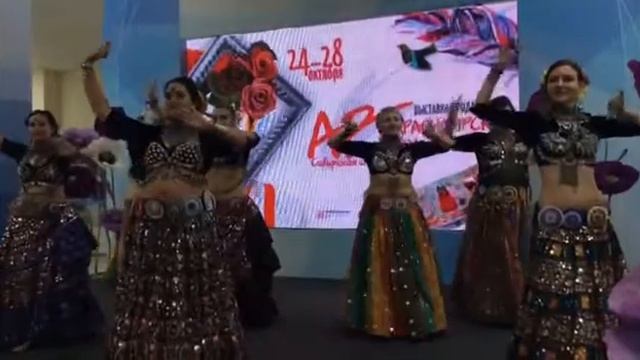 АТС (Американский Трайбл Стиль) на выставке АРТ Красноярск смотреть онлайн