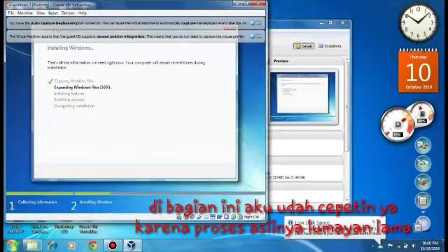Tutorial Instal Windows7 Menggunakan Oracle VM VirtualBox смотреть онлайн