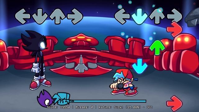 Friday Night Funkin' VS Dark Sonic FULL WEEK (FNF Mod/Hard) (Sonic X Cartoon) смотреть онлайн