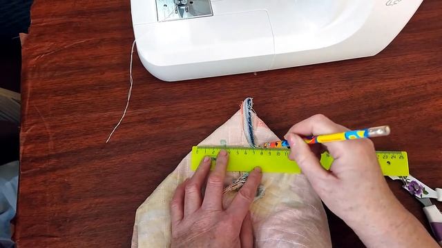 Сумка из лоскутков. Утилизация ненужных вещей смотреть онлайн