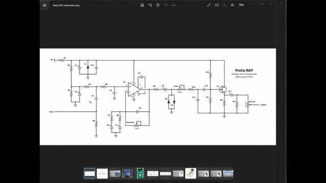 Schematic Elements For Guitar And Effects: Hard Clipping, Distortion, The Electra And The Rat