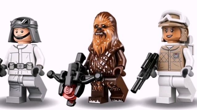 Обзор изображений LEGO Star Wars 75322 & 75320 AT-ST с Хота & Боевой набор снежных штурмовиков смотреть онлайн