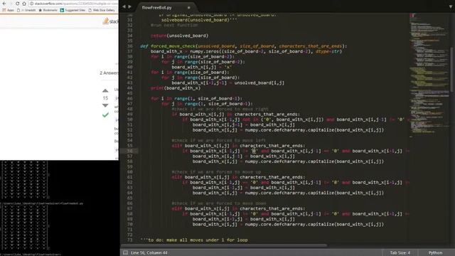 Python 'Flow Free' Bot #9 - Creating logic to detect ends joining up смотреть онлайн
