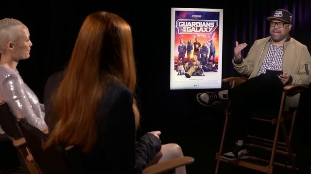 Karen Gillan & Pom Klementieff Interview: Guardians Of The Galaxy Vol. 3 смотреть онлайн