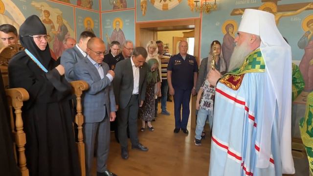 Молебен перед началом собрания ИППО Симбирское отделение. Симбирский Спасский монастырь смотреть онлайн