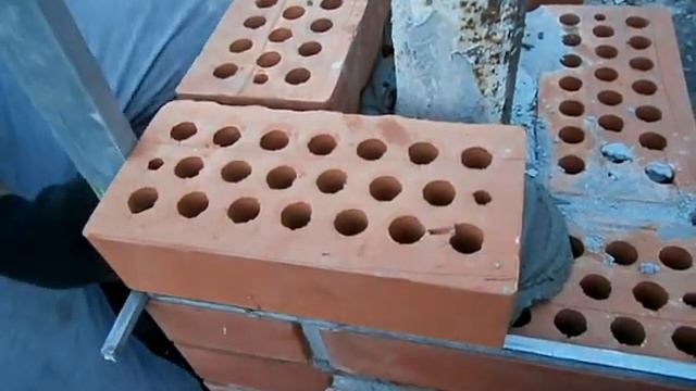 кладка кирпичнолго столбика смотреть онлайн