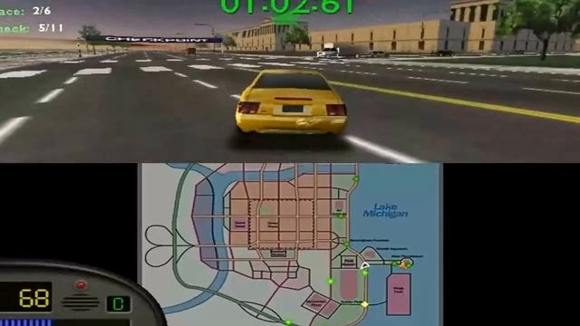 midtown madness gameplay race 4 смотреть онлайн