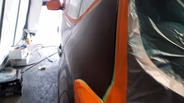 FIXING NISSAN NV 200 FRONT HOOD PART 6 смотреть онлайн