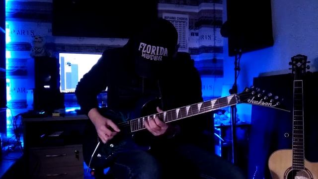Jackson DK2 with Dimarzio Pickups. Hotone Ampero ONE. смотреть онлайн