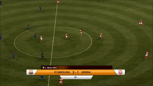 Fifa 12 FC Barcelona vs Arsenal смотреть онлайн
