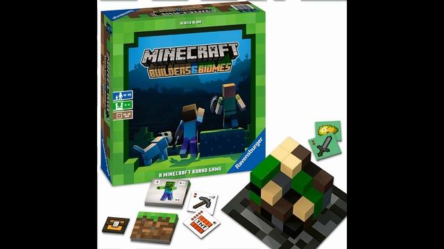 Minecraft Builders & Biomes Board Game [Preview & Details] смотреть онлайн