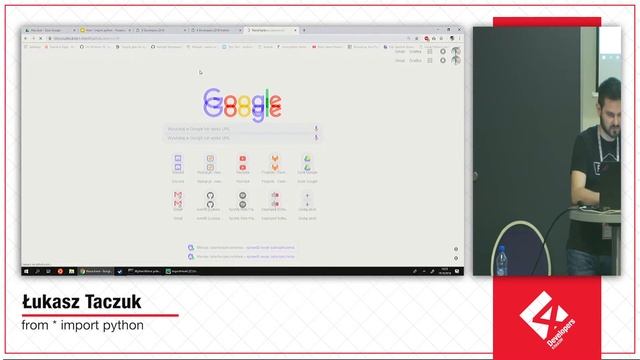 4Developers Kraków 2018: from * import python, Łukasz Taczuk смотреть онлайн