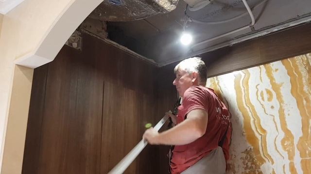 Витражный потолок в технике "Фото-печать", ЖК "Донской Олимп" 14.07.2021 г. смотреть онлайн