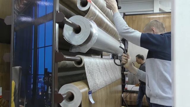 Патерностеры для линолеума и ковролина - стеллажи для рулонов. смотреть онлайн
