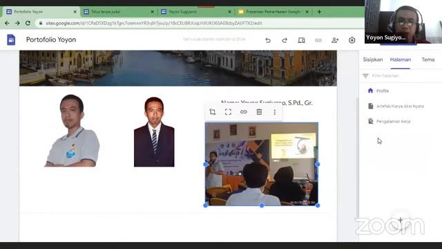 Pelatihan pembuatan website menggunakan google sites untuk Pembuatan Portofolio Digital смотреть онлайн