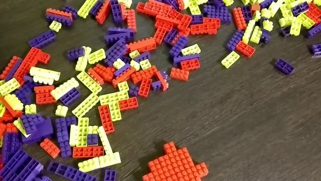 Конструктор блоки, сборка крестиков (Designer blocks, cross stitch assembly) смотреть онлайн