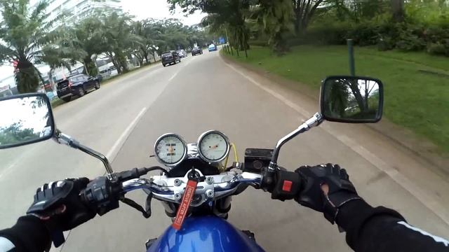 Coba-Coba - Suzuki Bandit 400 - Dijambak Motor Tapi Mogok
